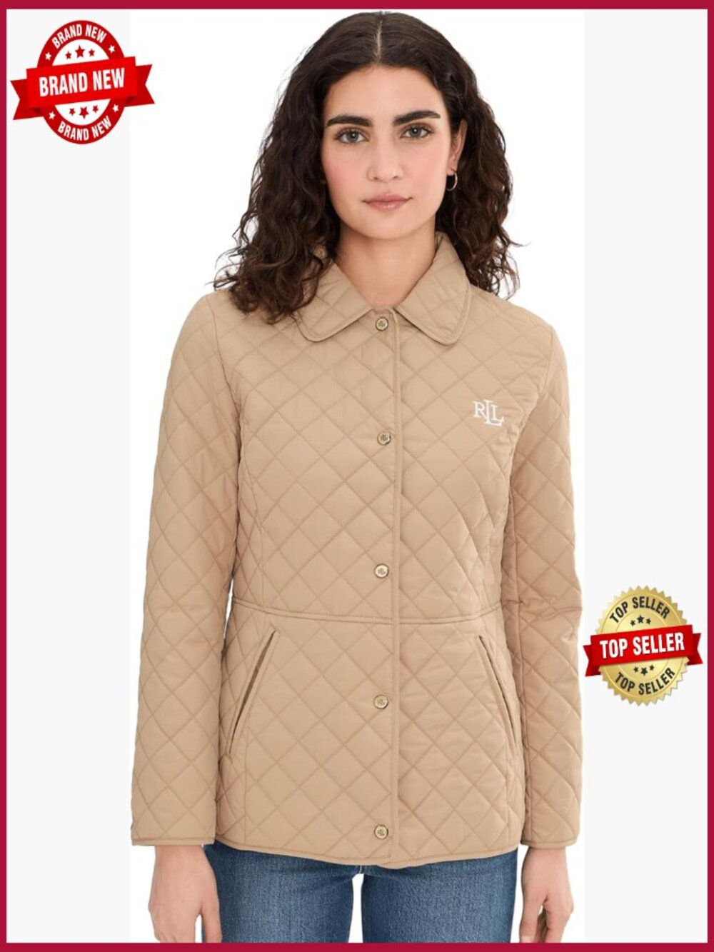 Quilted Lightweight Jacket with Insulated Fill - Classic Fit